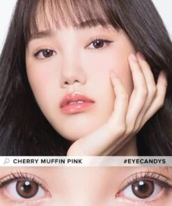 I-Sha Shine Smile Cherry Muffin Pink -Lens World Shop i Sha Shine Smile Cherry Muffin Pink model