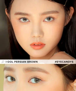 I-DOL Persian Brown -Lens World Shop i dol persian brown model 2