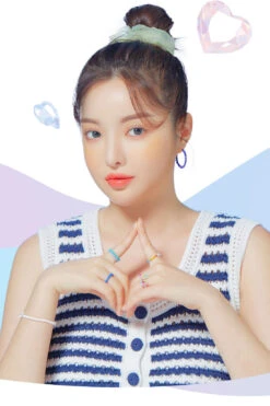 LensMe Cocktail Frappe Ash Blue 12 LensMe Cocktail Frappe Ash Blue -Lens World Shop lensme cocktail frappe ash blue model2 05