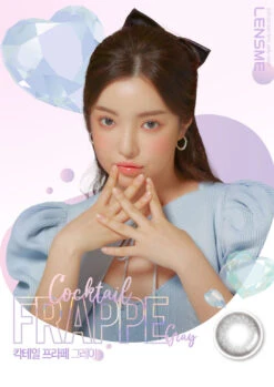 LensMe Cocktail Frappe Grey 11 LensMe Cocktail Frappe Grey -Lens World Shop lensme cocktail frappe grey model 2 02