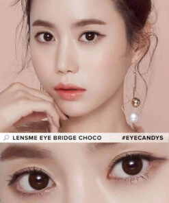 LensMe Eye Bridge Choco 11 LensMe Eye Bridge Choco -Lens World Shop lensme eyebridge choco model