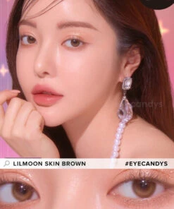 LensMe LilMoon Skin Brown -Lens World Shop lensme lilmoon skin brown model