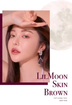 LensMe LilMoon Skin Brown -Lens World Shop lensme lilmoon skin brown model2 02