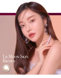 LensMe LilMoon Skin Brown -Lens World Shop lensme lilmoon skin brown model2 03