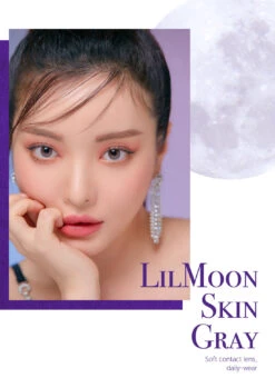 LensMe LilMoon Skin Grey 11 LensMe LilMoon Skin Grey -Lens World Shop lilmoonskin gr model 02