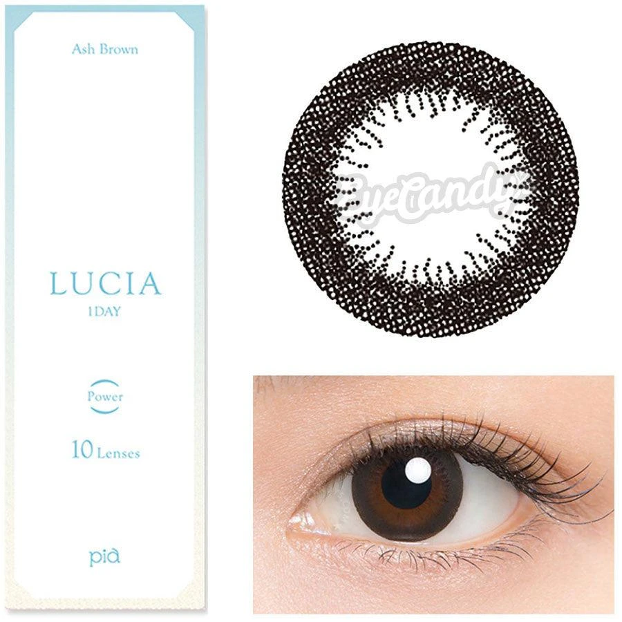 Lucia 1-Day Natural Black (10pk) 3 Lucia 1-Day Natural Black (10pk) - Image 3