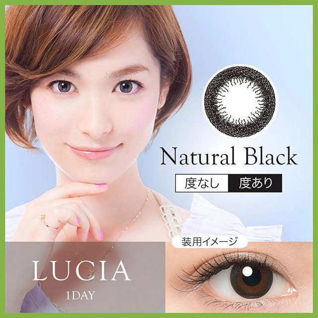 Lucia 1-Day Natural Black (10pk) 6 Lucia 1-Day Natural Black (10pk) - Image 6