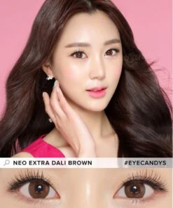 NEO Extra Dali Brown (Custom Toric) 9 NEO Extra Dali Brown (Custom Toric) -Lens World Shop neo extra dali brown n254 color contact lens 2 model