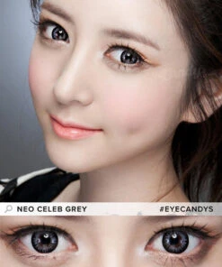 NEO Celeb Grey (KR) -Lens World Shop neo n025 celeb grey colour contact lens 1 model