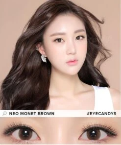 NEO Monet Brown (Custom Toric) 9 NEO Monet Brown (Custom Toric) -Lens World Shop neo n244 monet brown circle contacts model 2 2323bc2e 95fe 4e98 86e3 829ef2f86877