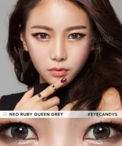 NEO Ruby Queen Grey (KR) -Lens World Shop neo ruby queen grey n515 colour contact lens model