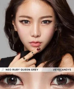 NEO Ruby Queen Grey (Custom Toric) -Lens World Shop neo ruby queen grey n515 colour contact lens model 34c3bd94 3ba3 40ba b8e1 859558d8cafc
