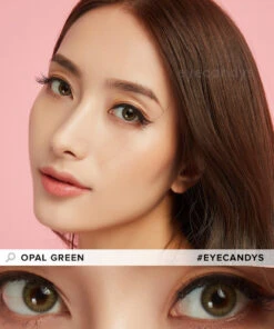 EyeCandys Opal Green -Lens World Shop opal green model