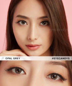 EyeCandys Opal Grey -Lens World Shop opal grey model 2