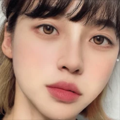 I-Sha Oriana Shade Brown -Lens World Shop orianashadebrowncirclelensmodel