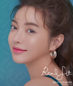 LensMe Akma RealFit 3 Color Gray (30pk) -Lens World Shop realfit3color gr model 03