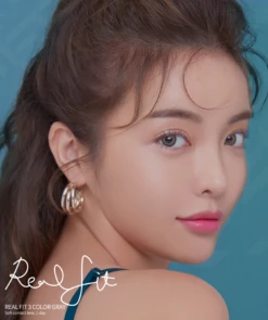 LensMe Akma RealFit 3 Color Gray (30pk) -Lens World Shop realfit3color gr model 11