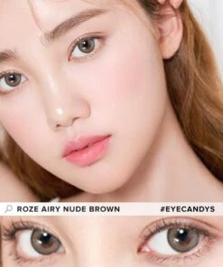 I-DOL Canna Roze Daily 1-Day Nude Brown (10pk) 13 I-DOL Canna Roze Daily 1-Day Nude Brown (10pk) -Lens World Shop roze airy nude brown model 1024x1024 2x 39f2c1f1 b70a 4bcc 9c2c 178e9f91164c