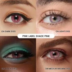 Pink Label Shade Pink -Lens World Shop shade pink cue collage