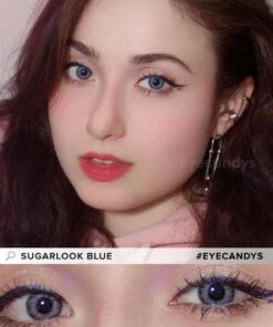 Limited Edition Sugarlook Blue Lens (1 PAIR) -Lens World Shop sugarlook blue model 0a4c7062 1e5d 4e98 a2eb f8f56885323b